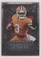 2021 Wild Card MATTE Weekend Warriors 5/12 Amari Rodgers Rookie RC Shield 4xw. rookie card picture