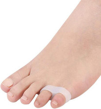 10Pcs Gel Little Toe Buddy,Toe Corrector Toe Straightener,Tailor'S Bunion Pads -