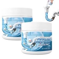 2Pcs Powerful Drain Opener, Pipeline Dredging Agent, New Sink Drain Cleaner, ...