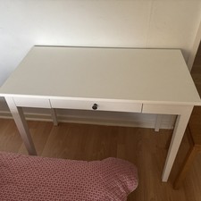 IKEA Idanäs Folding Table with 1 Drawer, Drop Leaf Design