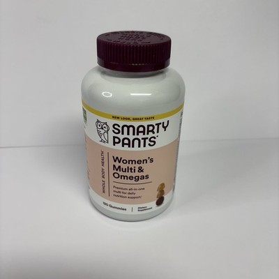 SmartyPants Women s Multi & Omegas Gummies 120 Count Sealed EXP 11/06/2026