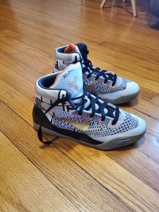 Nike Kobe IX 9 Elite GS Youth All-Star 636602-100 Size 4.5Y Lakers