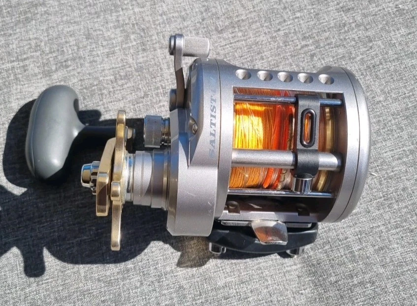 Daiwa Saltist LW 40A OVERHEAD REEL WITH BRAIDED LINE  - image 3 of 4