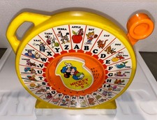 Vintage Mattel Mickey ABCs See  n Say clear voice Educational Learning Toy 1989