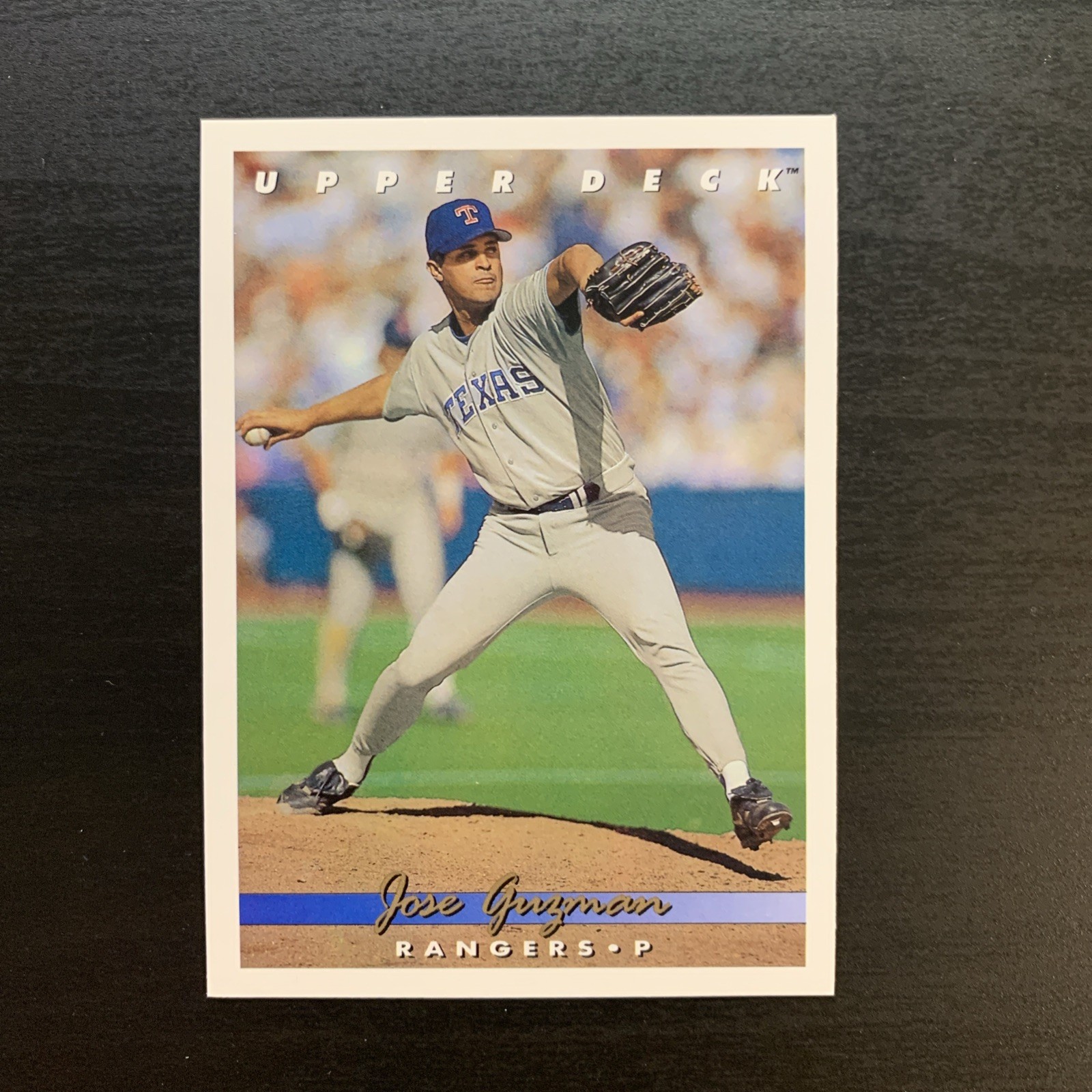 1993 Upper Deck - Jose Guzman #323 Texas Rangers
