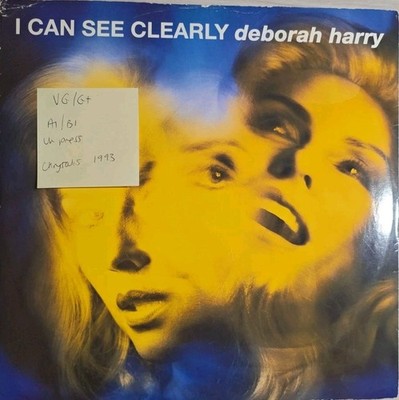 Deborah Harry I Can See Clearly Vinyl Record VG/G+ 12CHS4900 1993