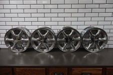 1999-2000 GMC Yukon Denali OEM 16" Chrome Wheel Set (4) 12368856 OEM GMT400