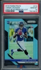 2018 Panini Prizm Lamar Jackson Light Blue Die-Cut PSA 10 #212 Rookie RC /199