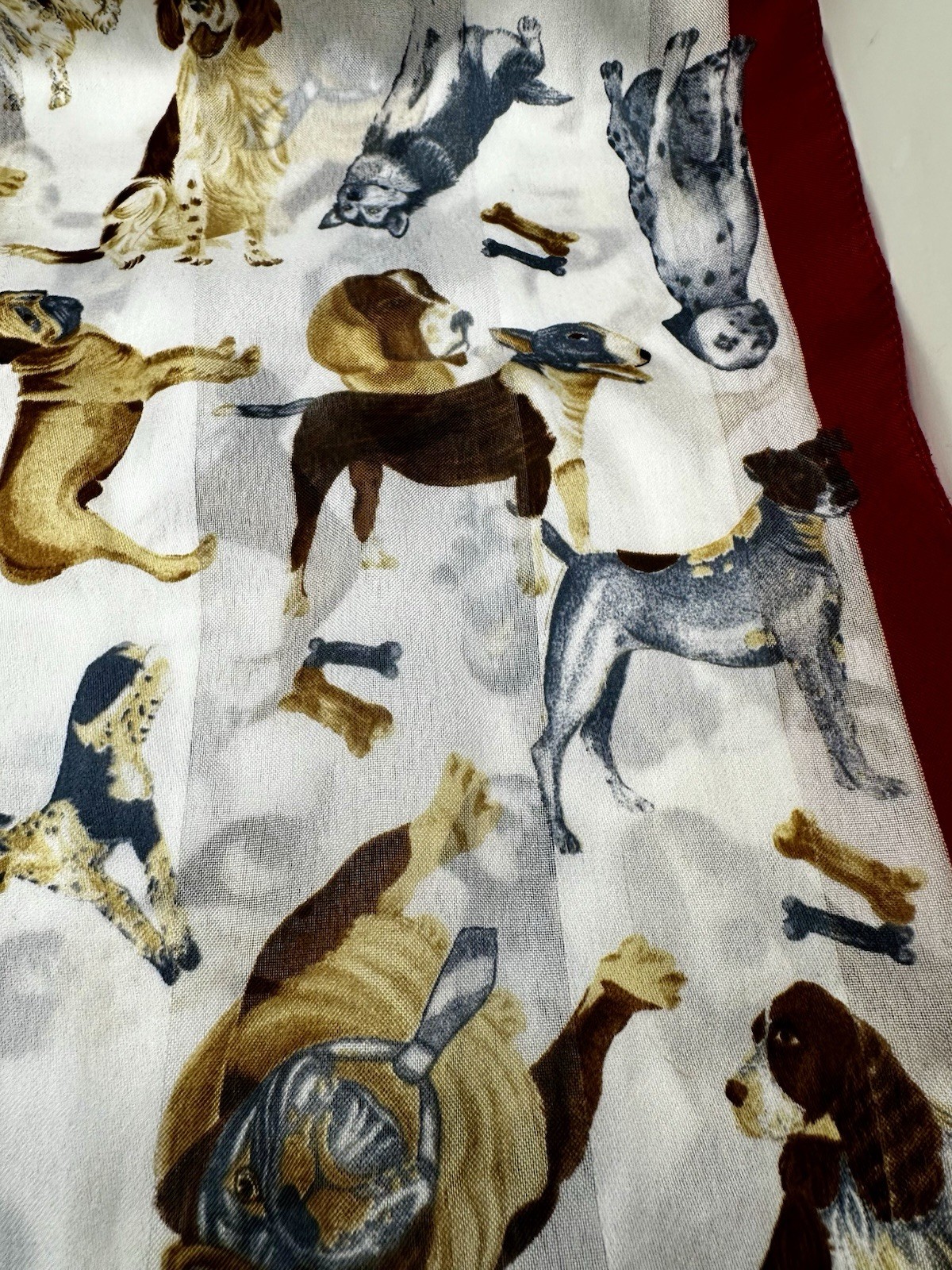Sciarpa Cejan a Tema Cane per Cani foto 4
