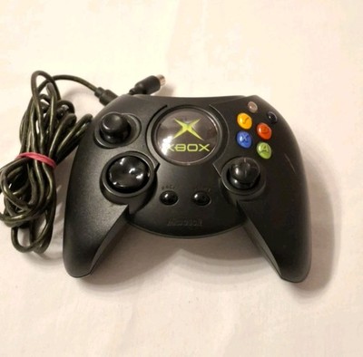 Original Microsoft XBOX Classic Controller S schwarz ohne Adapter 