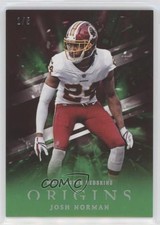 2018 Panini Origins Green 1/5 Josh Norman #2 pm6