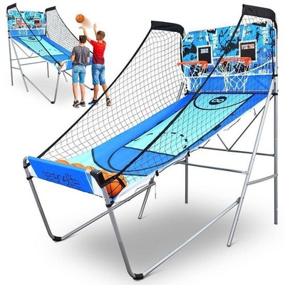 Serenelife Dual Shot Basketball Arcade Game - Indoor/Outdoor Two-Player