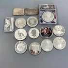 15 Troy Ounces .999 Silver Coins,Bars,Rounds nice mix L24680