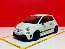 solido 1 18 Fiat Abarth 595 2022 White Fiat Abarth Miniature
