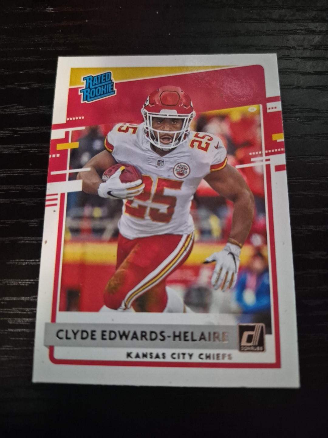 2020 Panini Donruss - Rated Rookie Clyde Edwards-Helaire #321 (RC)