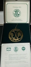 Christmas 1985 The White House Historical Association Ornament