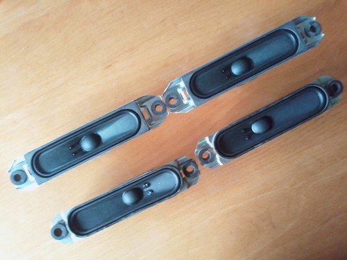 Lautsprecher - Chassis, Membrane ca. 3,5x14,5 cm, 8 Ohm, 10 Watt  -  4 Stück