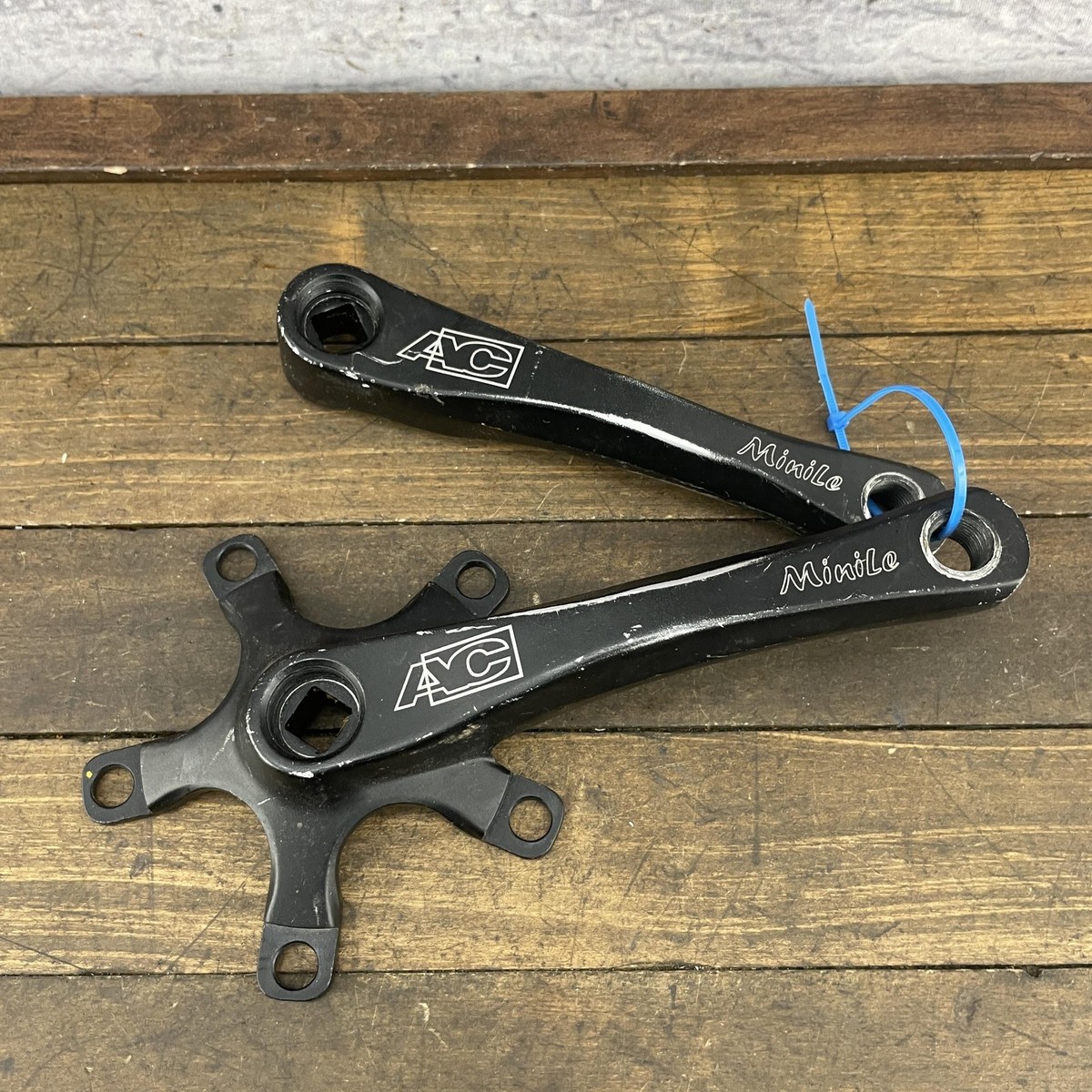 Vintage AC 155 mm Cranks 110 BCD MiniLe Crankset BMX Crank Square