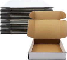Shipping Boxes 11x9x3 inch Set of 25   White 11 x 9 x 3 Inches, White