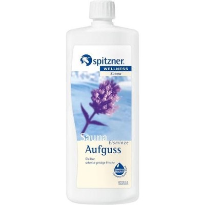 SPITZNER Saunaaufguss Eisminze Wellness 1000 ML