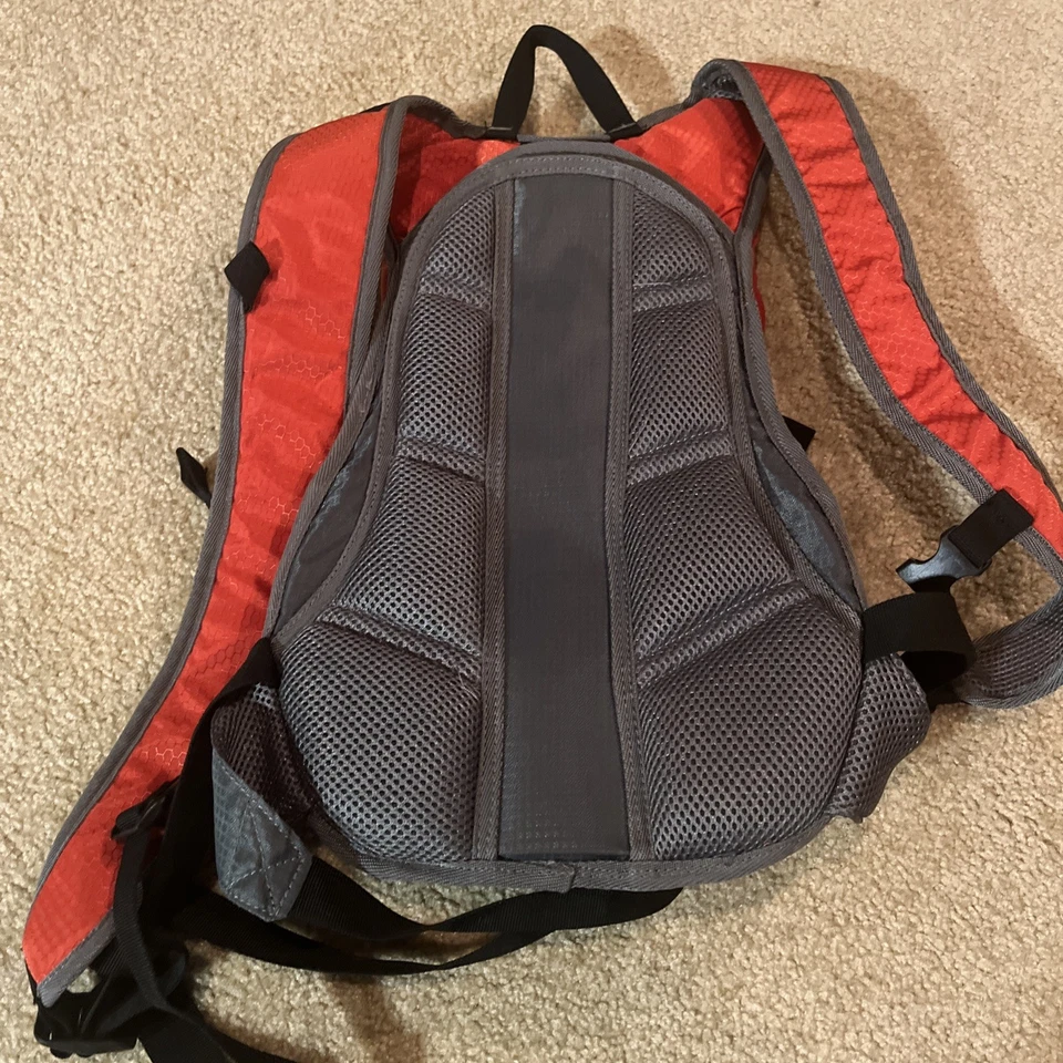 Mochila Quest 2 litros pacote de hidratação bolsa azul bolsos para caminhada água ao ar livre - Imagem 2 de 2