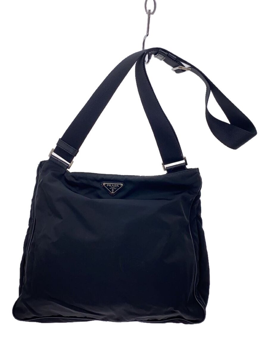 PRADA Shoulder bag Nylon Black