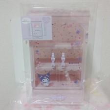 Sanrio Kuromi Cabinet Storage Box Cosmetic Organizer Case Pink Japan New