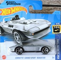 Corvette Grand Sport Roadster - Hot Wheels 2023 - Screen Time - Neu Ovp