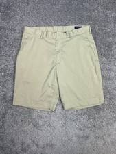 Polo Ralph Lauren Stretch Classic Fit Shorts Men 34 Beige Chino Golf Performance
