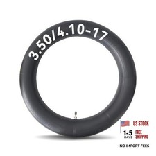 3.50/4.10-17 Inner Tube 110/90-17 Tube Replacement with Straight Valve Stem-