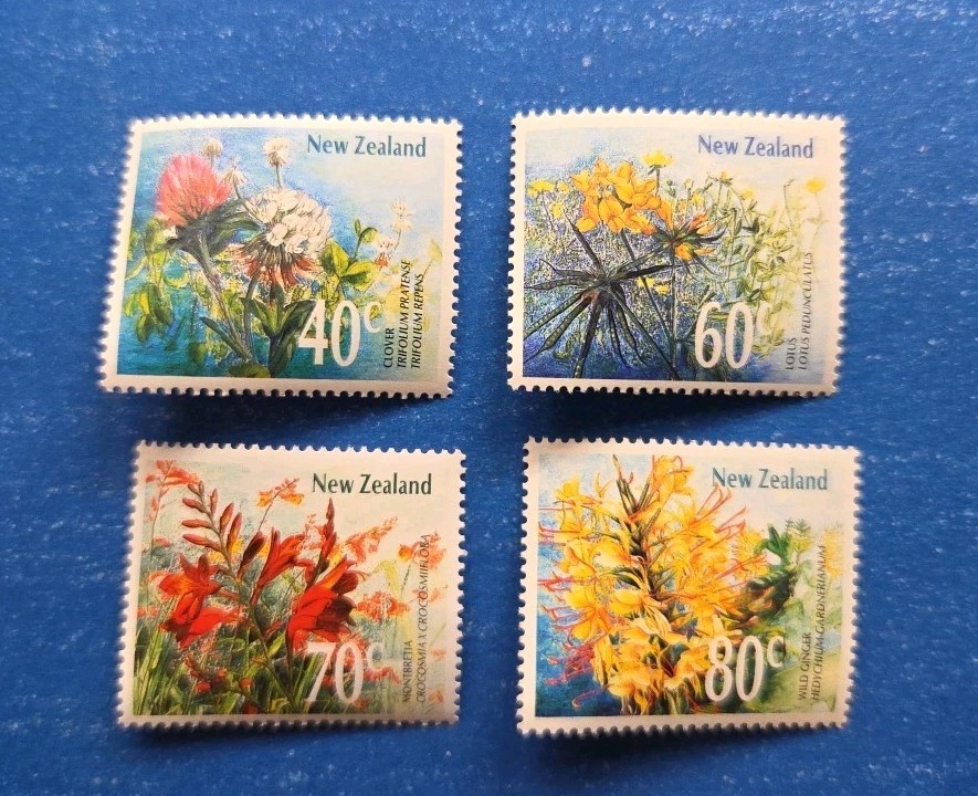 New Zealand Stamps, Scott 942-945 Complete Set MNH