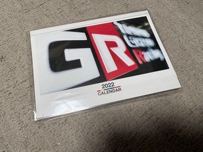 GR Desk Calendar 2022 Toyota Gazoo Racing Tabletop Calendar Japanese