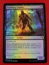 1x Hobbling Zombie | FOIL | Innistrad Midnight Hunt | MTG Magic Cards
