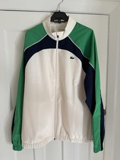 Lacoste Tracksuit - Size XL (6) - Brand New - Cream, Navy & Green - RRP £195