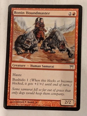 Ronan Houndmaster - Champions of Kamigawa - Magic the Gathering MTG Nice!