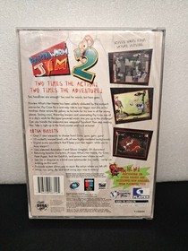 Earthworm Jim 2 (Sega Saturn gamesoft, 1996) CIB W/Reg Card  Rare Excellent 