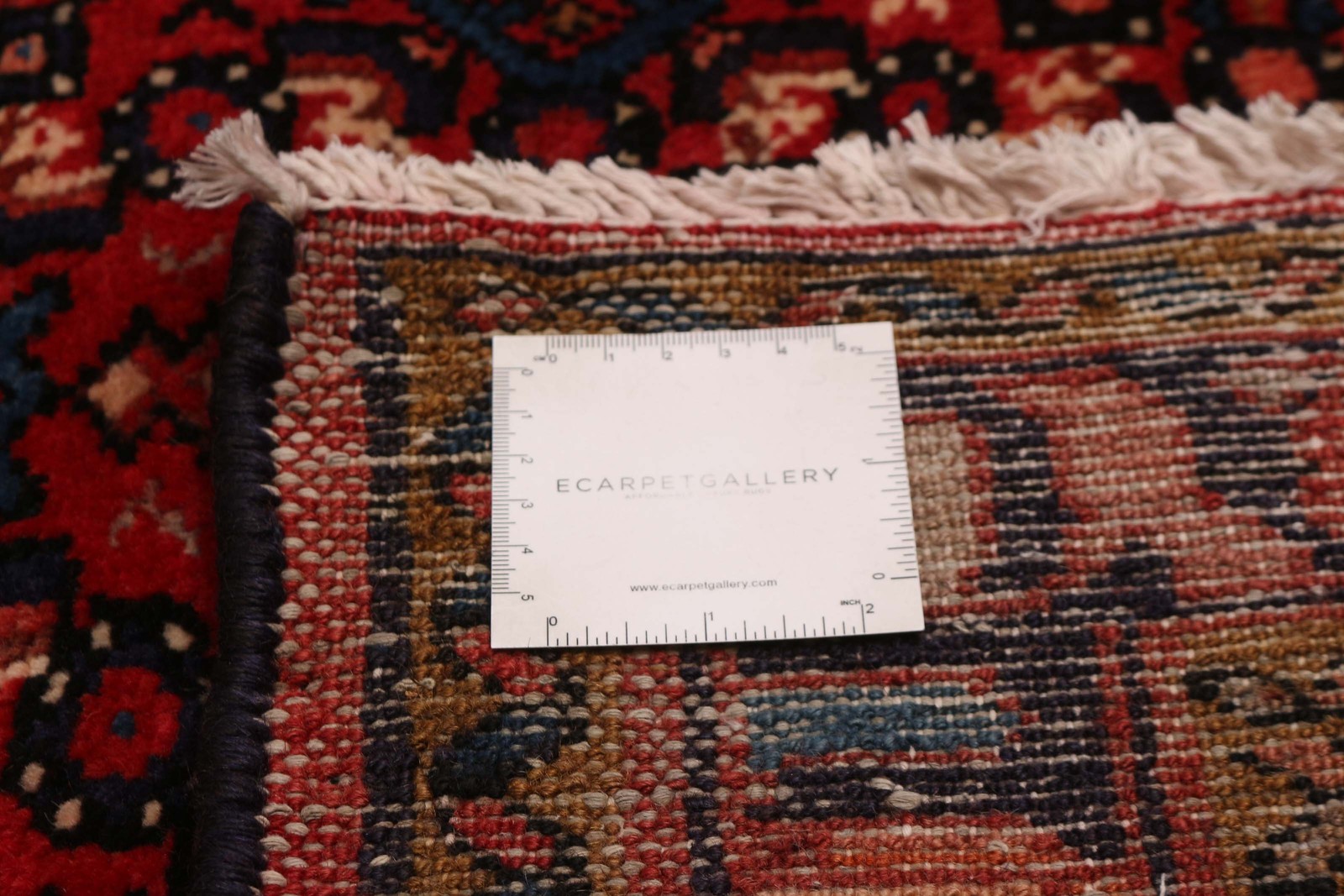 Vintage Hand-knotted Runner Rug 3'9" x 10'11" Traditional Oriental Wool Carpet