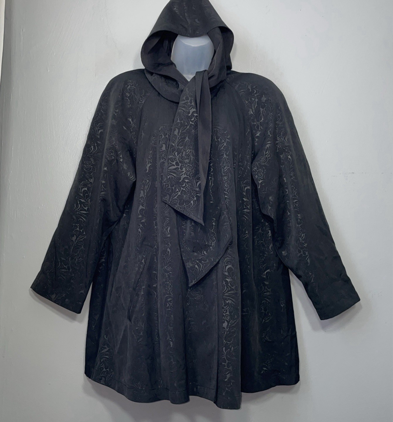 Hooded Cape Whimsigoth Witchy Floral