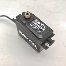 Savox SC-1256TG Super Speed Titanium Gear Digital 1/10 Servo Edizione NERO