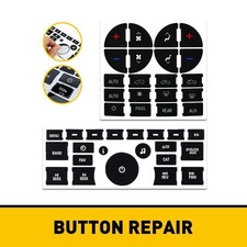 FOR GMC CHEVROLET A/C Control Climate STEREO RADIO REPAIR BUTTON DECALS STICKERS