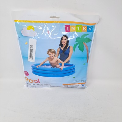 Intex 45in X 10in Crystal Blue Above Ground Pool