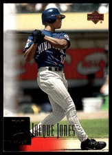 Jacque Jones 2001 Upper Deck #131 Twins MLB READ FREE SHIPPING AutographDen