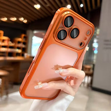 Phone Case - Luxurious Ultra-Thin Shockproof Hard PC Matte Transparent Phone Cas
