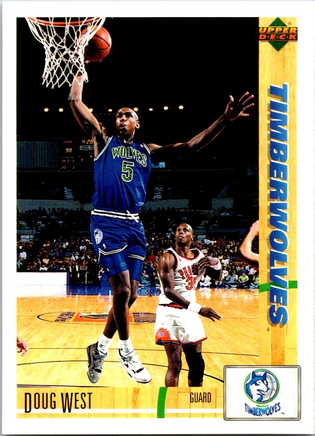 1991-92 Upper Deck - Doug West International Italian