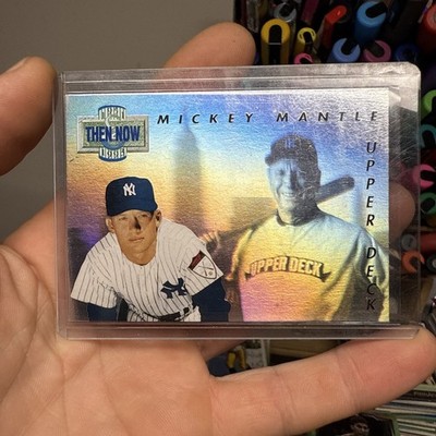 1993 Upper Deck #TN17 Mickey Mantle Then and Now
