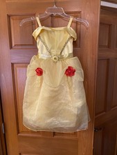 NWOT Disney Belle Dress Beauty  The Beast Girls Size 4 Halloween Costume