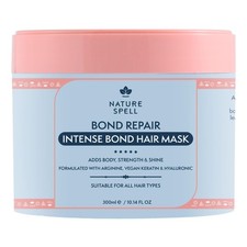 Nature Spell Bond Repair Hair Mask, Prevents Damage 300 ml (Pack of 1), Clear