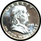1955 Franklin Half Dollar Cameo Proof