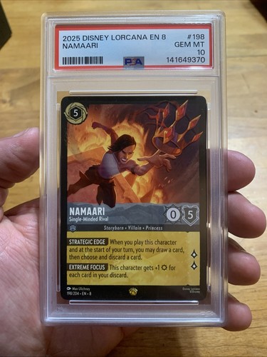 Namaari - Single-Minded Rival graded PSA 10 for sale on eBay