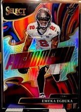 2025 Select Emeka Egbuka RC Phenomenon Prizm Buccaneers - SP